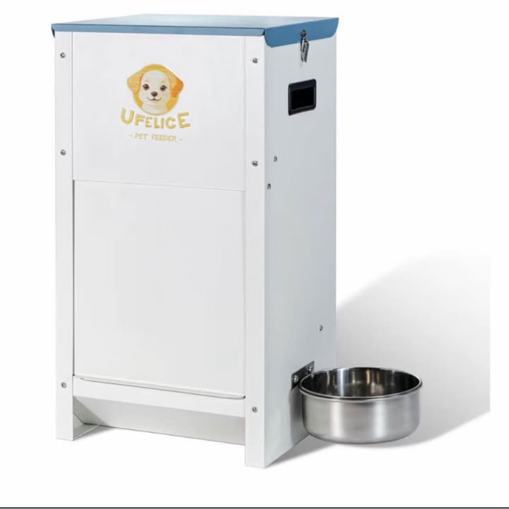 NEW Dog Feeder - 25 lbs Heavy Duty Pet Feeder Automatic Dog Food Station